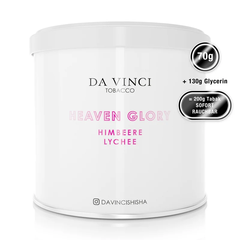 DA VINCI – HEAVEN GLORY 70g Tabak