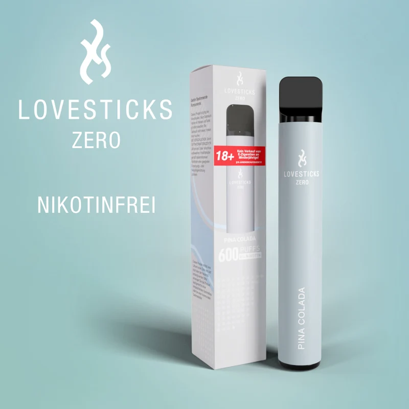 LOVESTICKS ZERO NIKOTINFREI – PINA COLADA E-ZIGARETTE