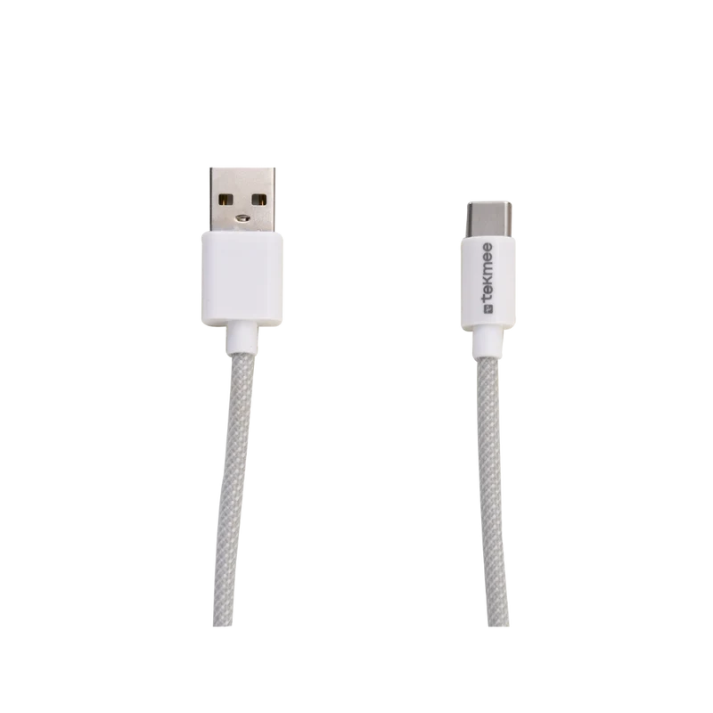 TEKMEE - USB-C Fischnetz Ladekabel 10x1 mtr.