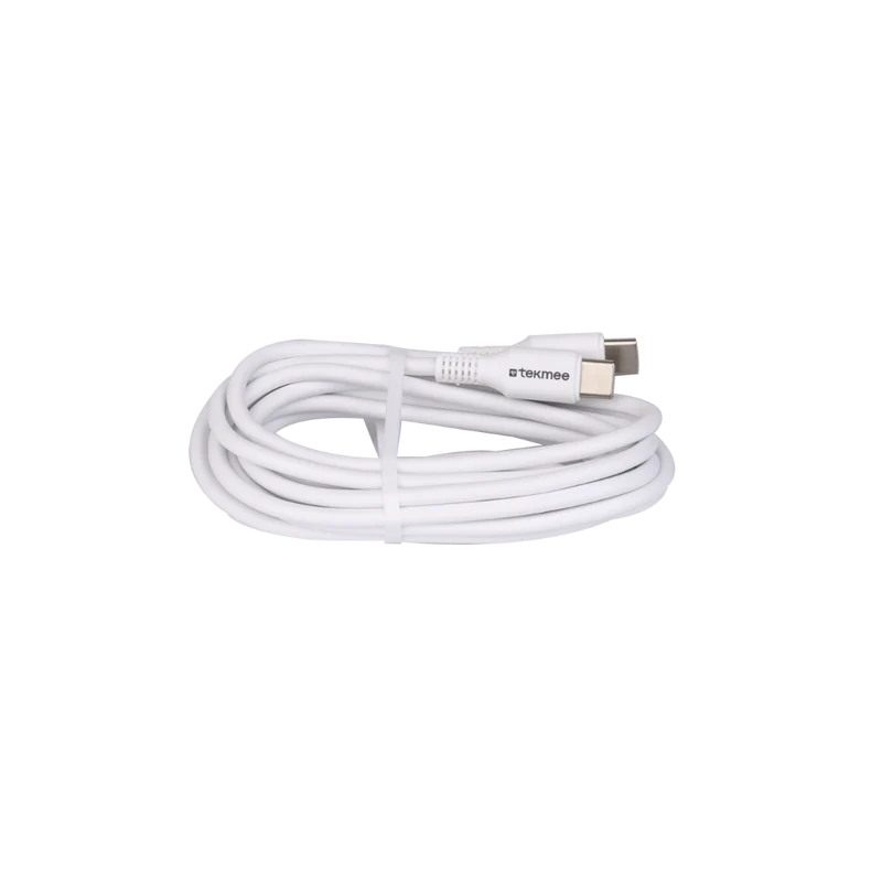TEKMEE - Type-C zu Type-C Schnelladekabel - 10x2,5 mtr.