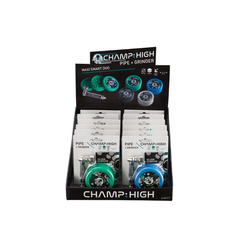 CHAMP HIGH - Handpfeiffe mit & Maxi Grinder