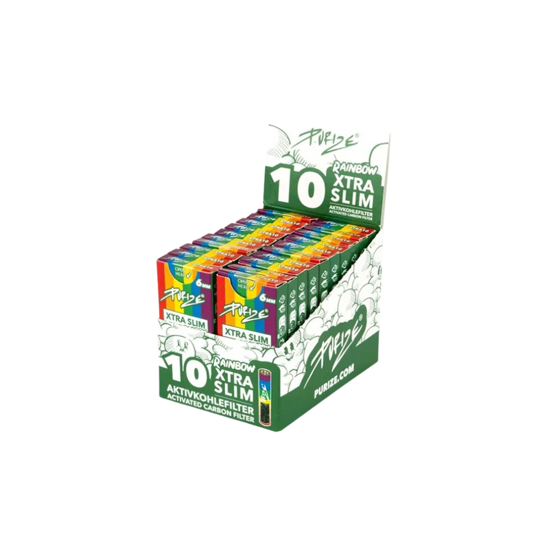 Purize - Xtra Slim Size - Rainbow 6mm - 20x10er