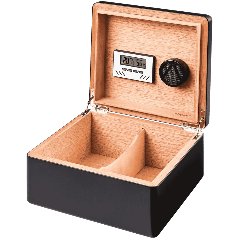 Angelo Humidor schwarz matt