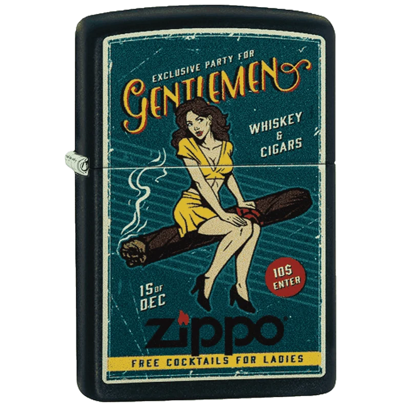 Zippo 60005052 Cigar Girl Design