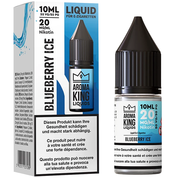 Aroma King Liquid 10ml Blueberry Ice 20mg