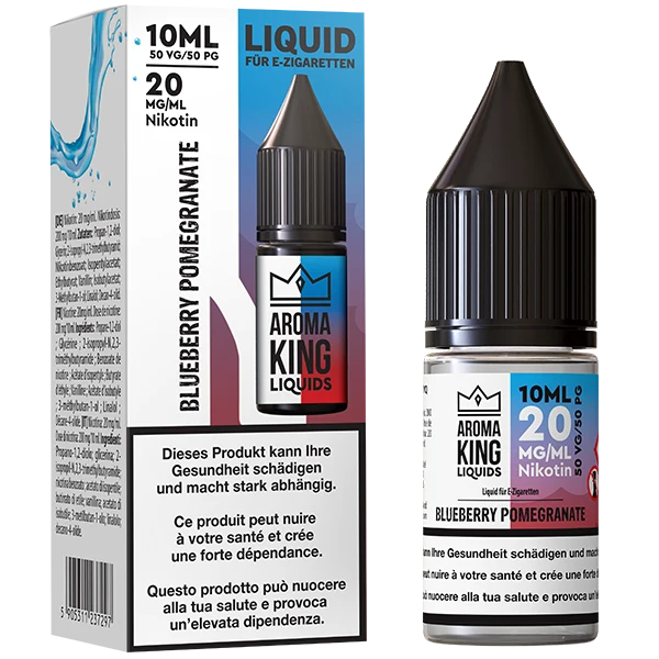 Aroma King Liquid 10ml Blueberry Pomegranate 20mg