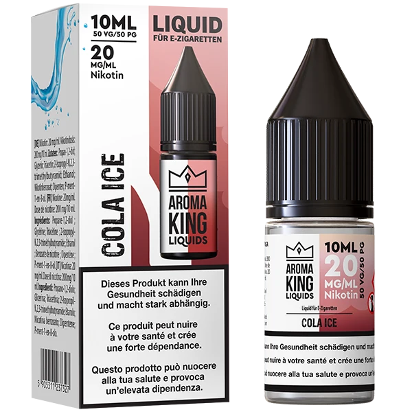 Aroma King Liquid 10ml Cola Ice 20mg