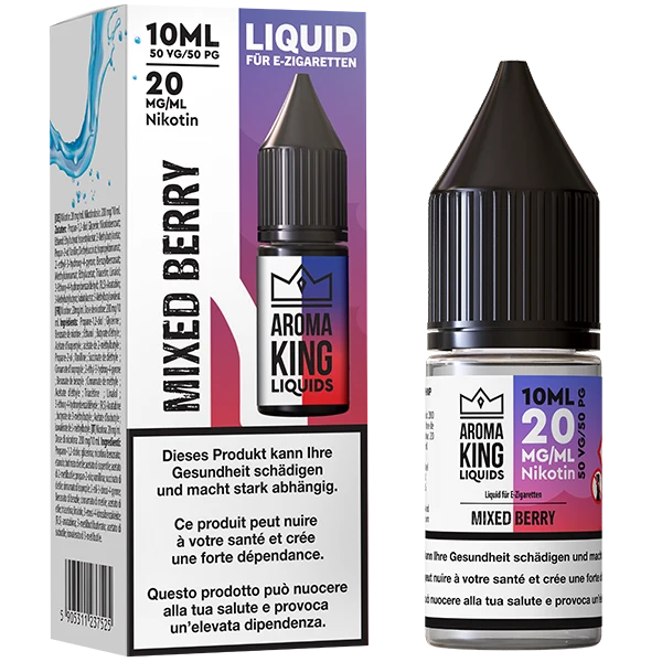 Aroma King Liquid 10ml Mixed Berry 20mg