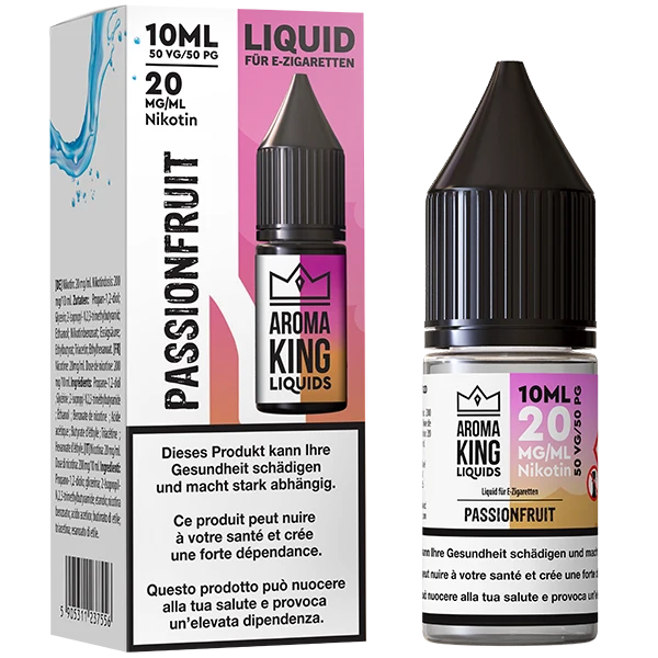 Aroma King Liquid 10ml Passionfruit 20mg