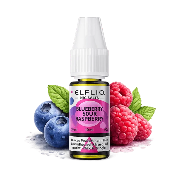 Elfbar ElfLiq 10 ml Blueberry Sour Raspberry 20mg