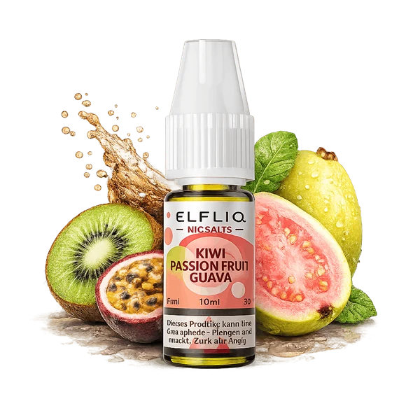 Elfbar ElfLiq 10 ml Kiwi Passion Fruit Guava 20mg