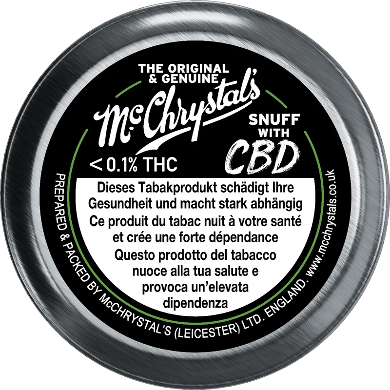 Snuff Mc Chrystal`s CBD 8.75g