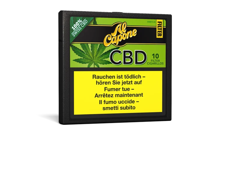Al Capone CBD Filter Cigarillos 10 Stück