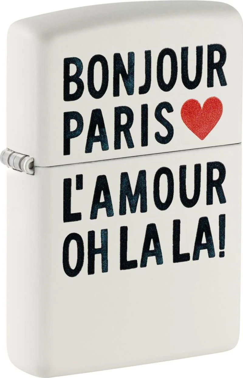 Zippo 214 Bonjour Design