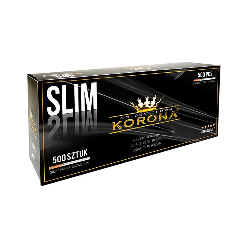 Korona Slim Zigarettenhülsen – 500 Stück