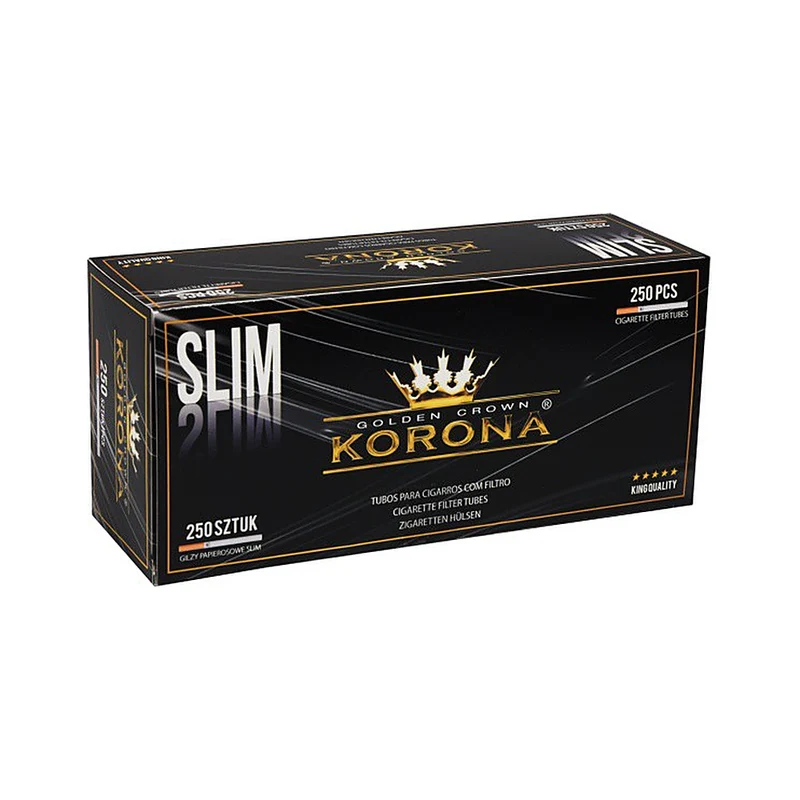 Korona Slim Zigarettenhülsen – 250 Stück