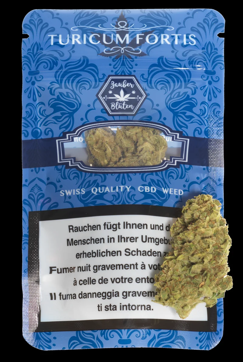 Zauber Blüten Turicum Fortis – CBD Blüten, 2 g
