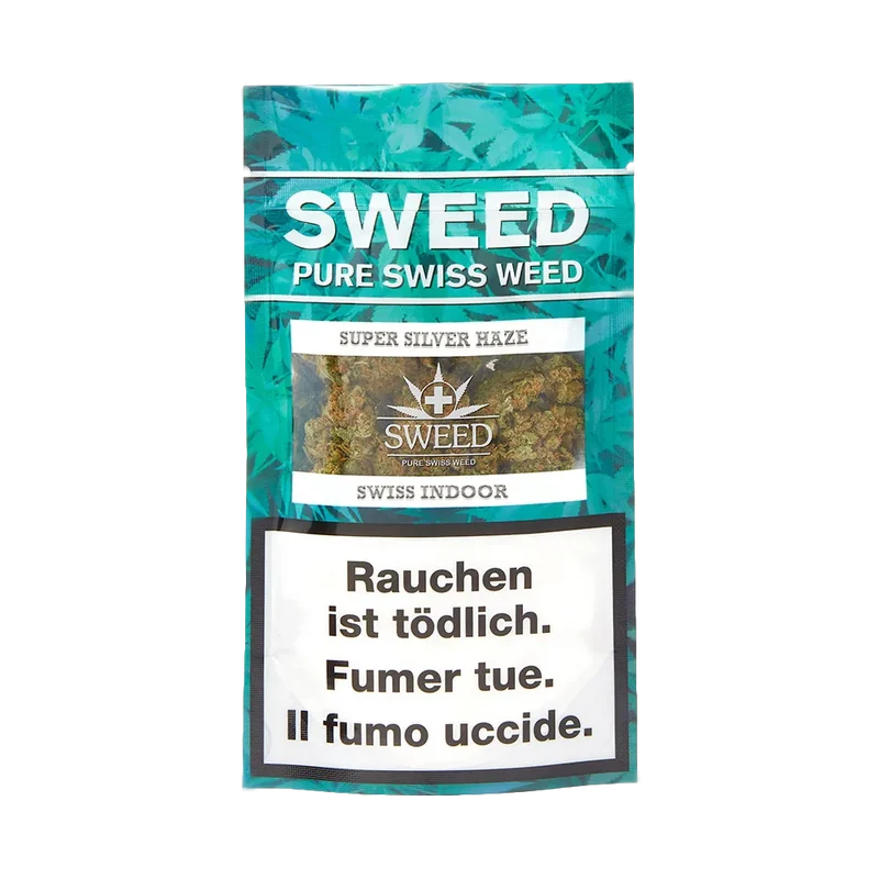 Sweed Super Silver Haze Premium – CBD Blüten, 2 g
