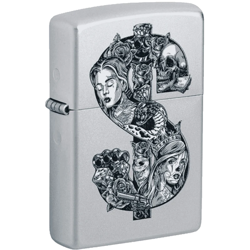Zippo 60006999 205 Tattoo Dollar Design