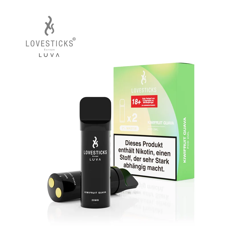 LUVA POD KIWIFRUIT GUAVE (2 Pods je Packung)
