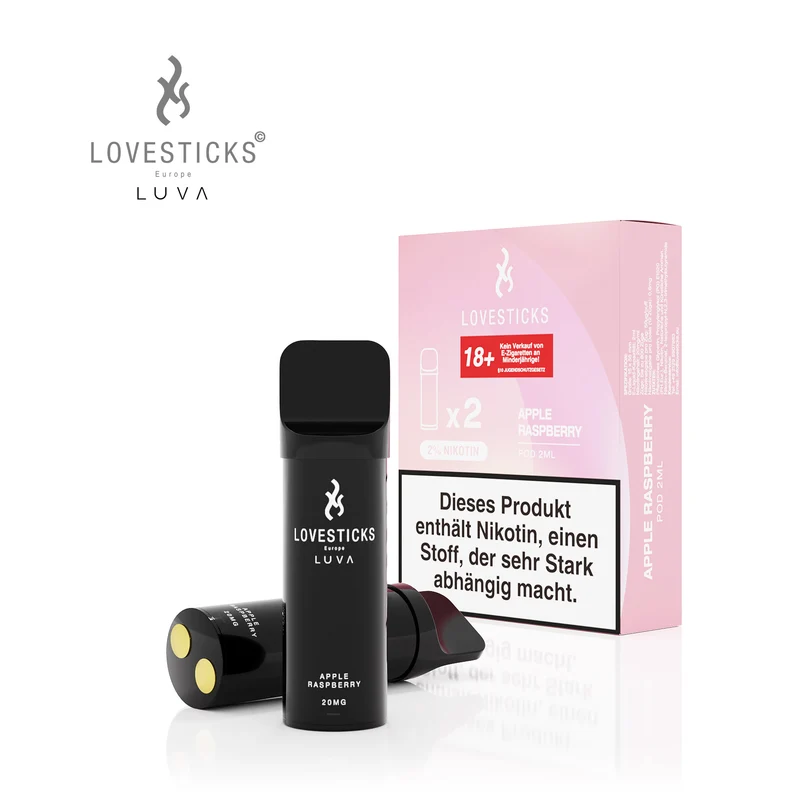 LUVA POD APPLE RASPBERRY (2 Pods je Packung)