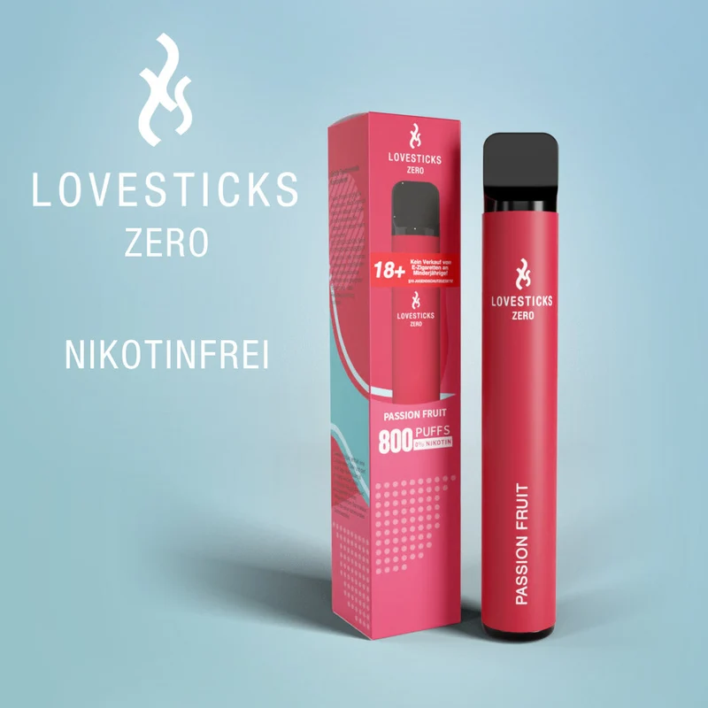 B2B - LOVESTICKS ZERO NIKOTINFREI – E-ZIGARETTE