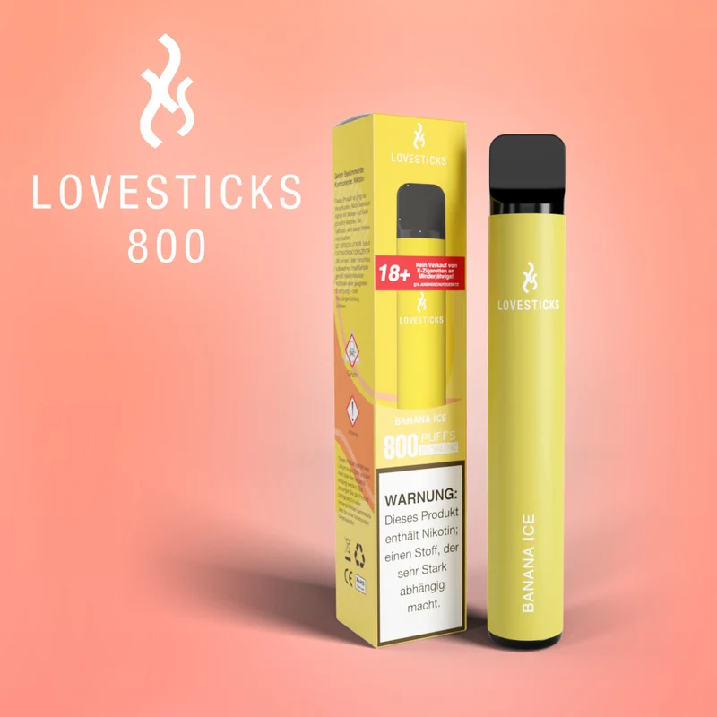 B2B - Lovesticks - Einweg E-Zigarette - 800 Züge