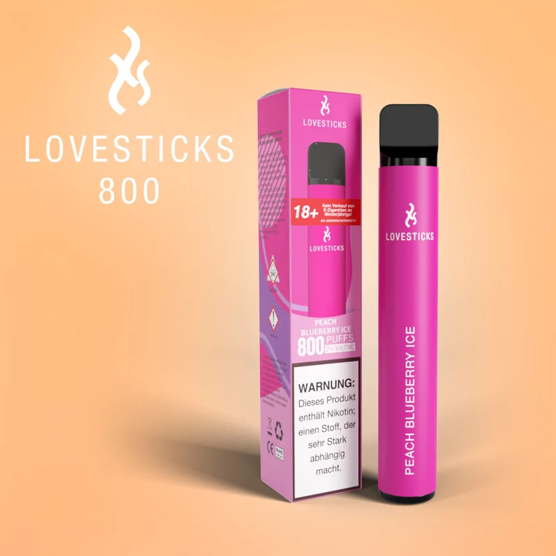B2B - Lovesticks - Einweg E-Zigarette - 800 Züge