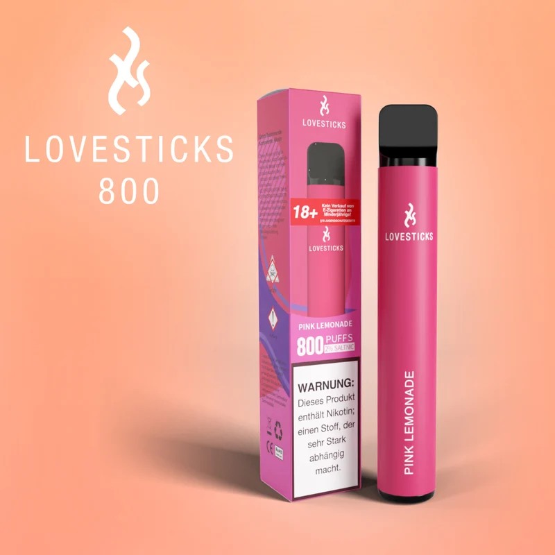 B2B - Lovesticks - Einweg E-Zigarette - 800 Züge