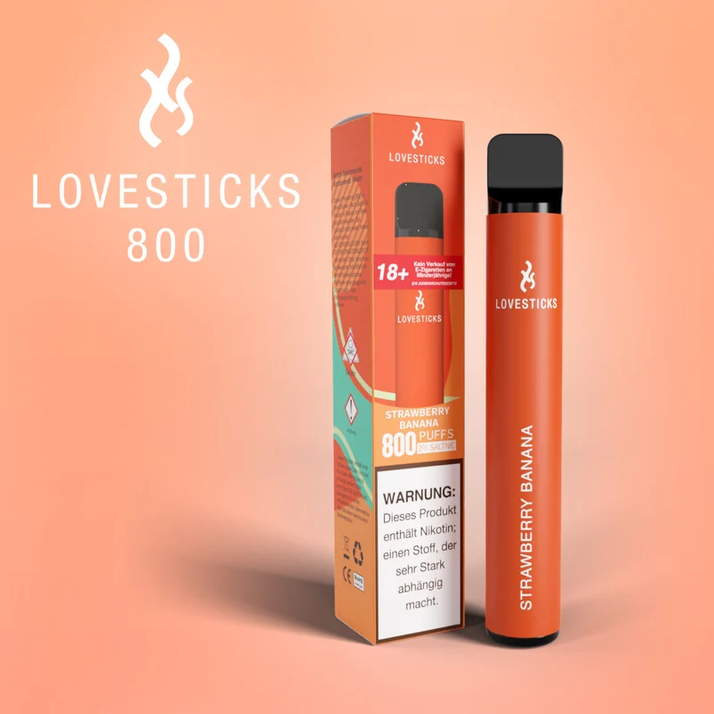 B2B - Lovesticks - Einweg E-Zigarette - 800 Züge