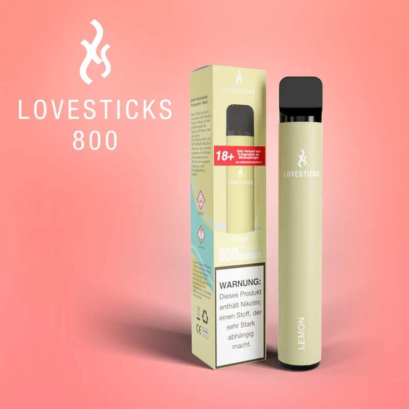 B2B - Lovesticks - Einweg E-Zigarette - 800 Züge