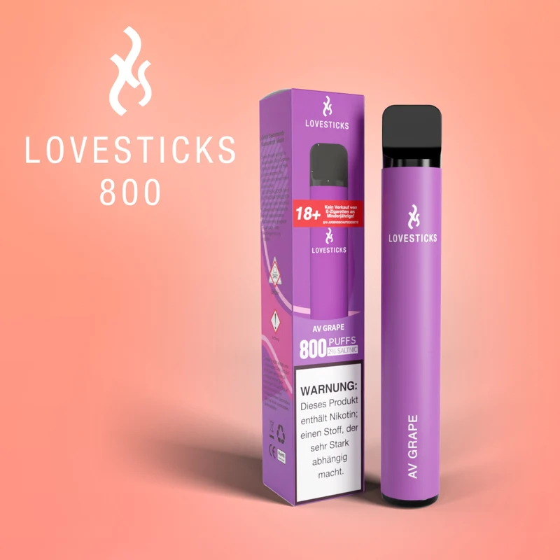 B2B - Lovesticks - Einweg E-Zigarette - 800 Züge