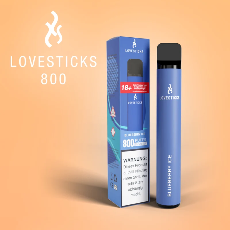 B2B - Lovesticks - Einweg E-Zigarette - 800 Züge