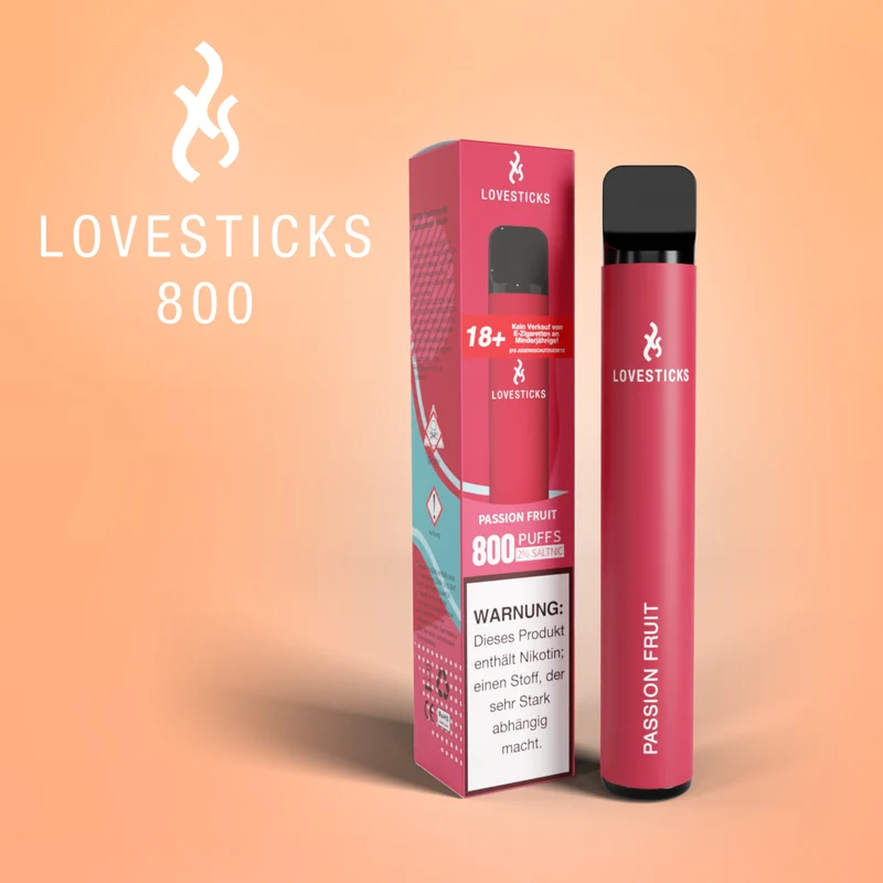B2B - Lovesticks - Einweg E-Zigarette - 800 Züge