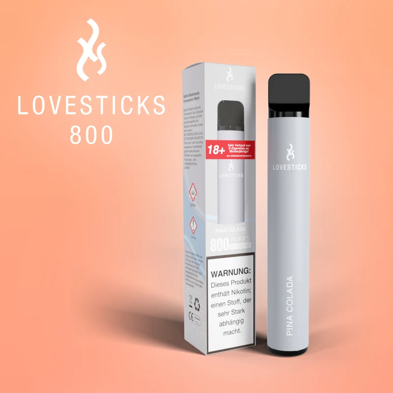 B2B - Lovesticks - Einweg E-Zigarette - 800 Züge