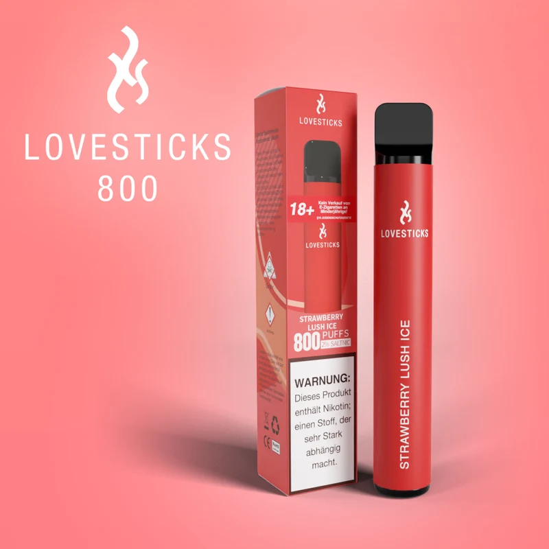B2B - Lovesticks - Einweg E-Zigarette - 800 Züge