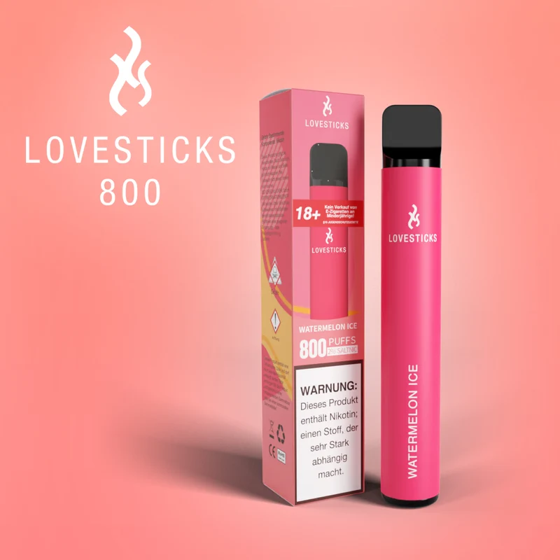 B2B - Lovesticks - Einweg E-Zigarette - 800 Züge