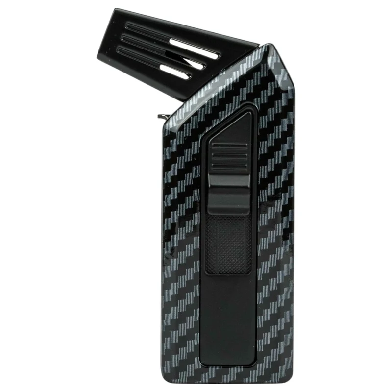 PASSATORE Pibelighter Peter Carbon Finish med Pibebestik