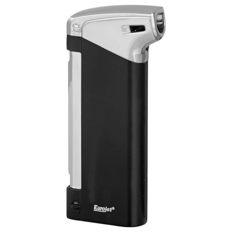 Eurojet Pibe Piezo Lighter m/Stopper - Sort