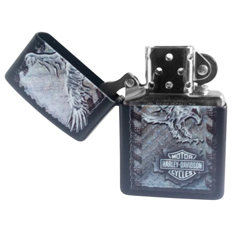 Zippo Lighter 60002353 218 Harley Davidson Iron Eagle