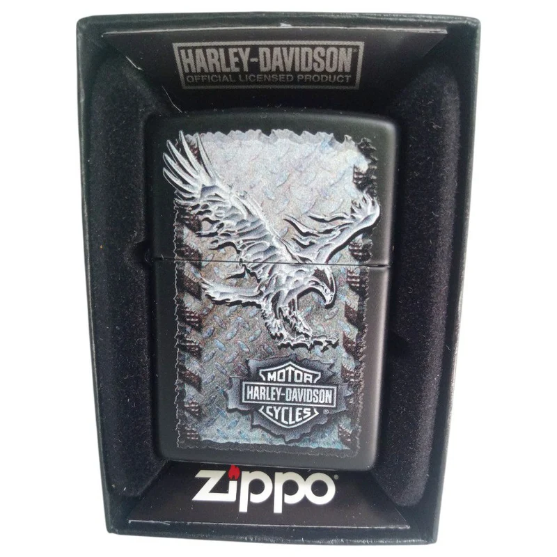 Zippo Lighter 60002353 218 Harley Davidson Iron Eagle