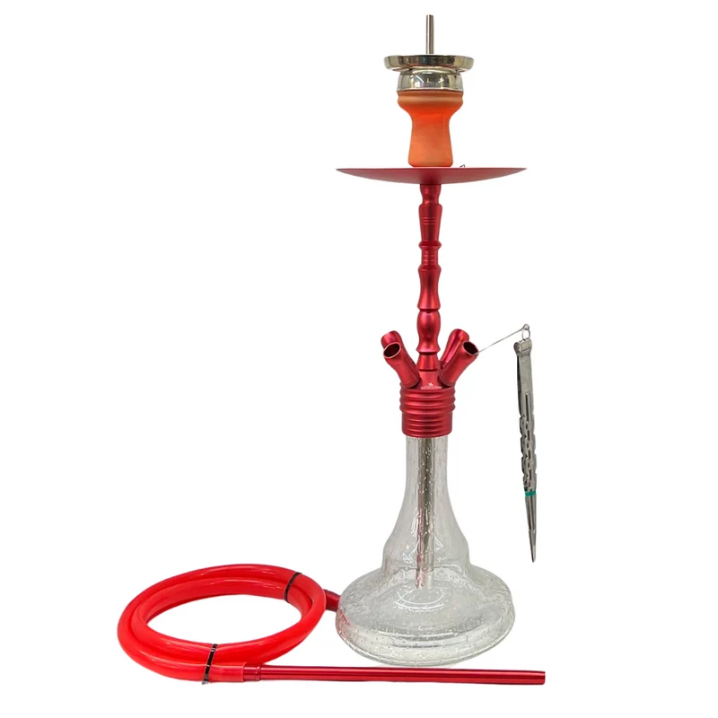 4-Schlauch Shisha Smoketown 175 – 56cm - Blau / Rot