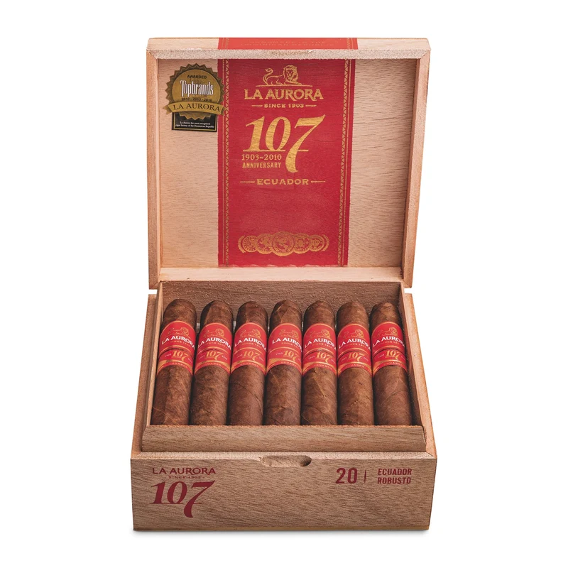 La Aurora 107 Ecuador Robusto 20'S