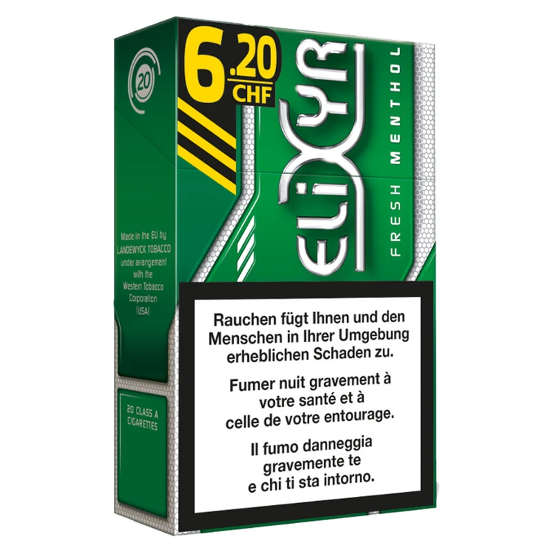 Elixyr Fresh Menthol Box