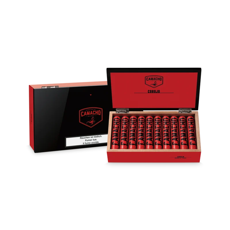 Camacho Corojo Robusto 20er Kiste Tubos
