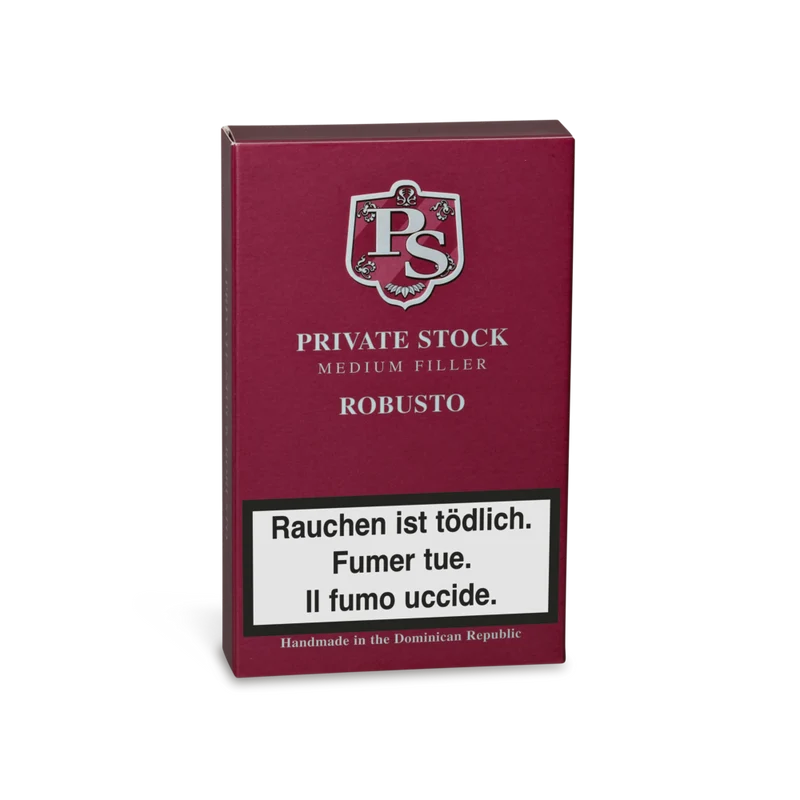 Private Stock Medium Filler Robusto Zigarre 4er Pack