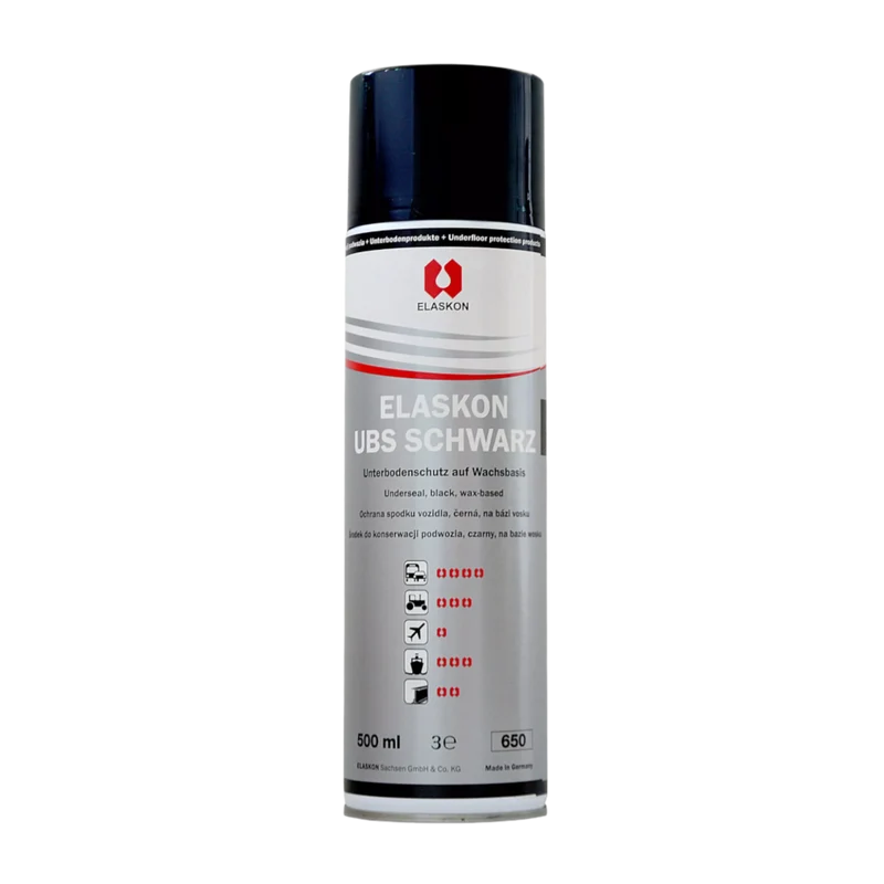Elaskon UBS Unterbodenschutz Schwarz - 500ml Spraydose