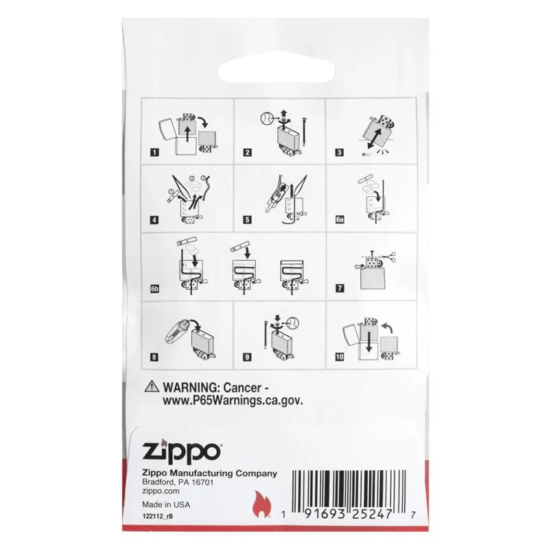 Zippo Watte und Filz (Cotton)
