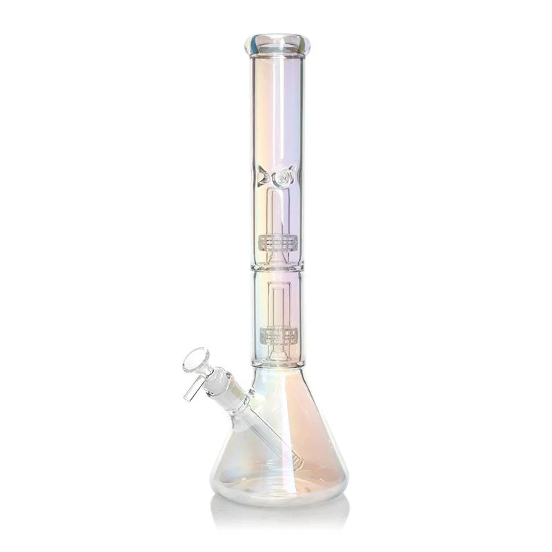 GDH Holografischer Regenbogen Beaker Bong