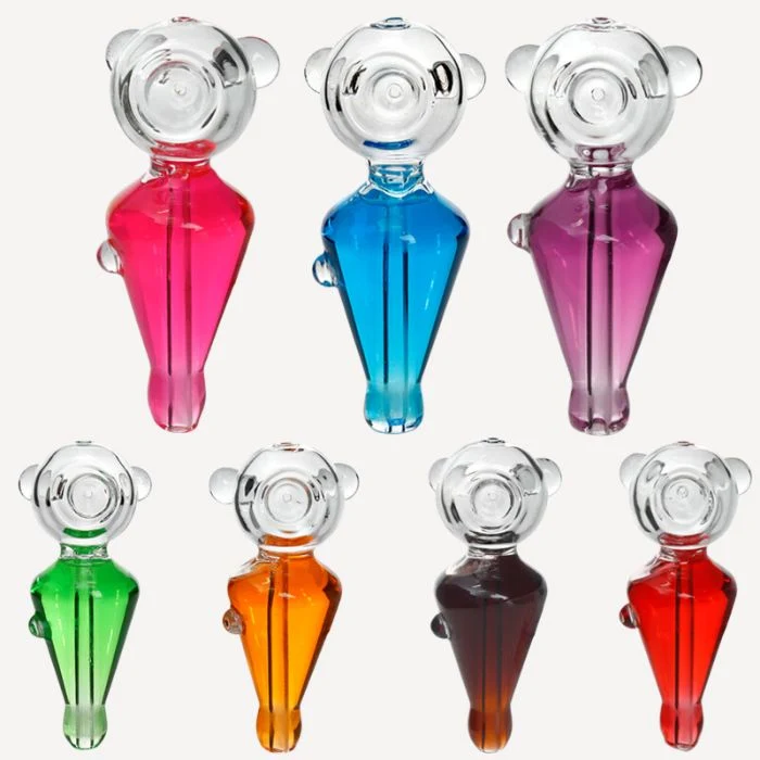 GDH Gefrierbare Glashandpfeife mit Glycerin 5